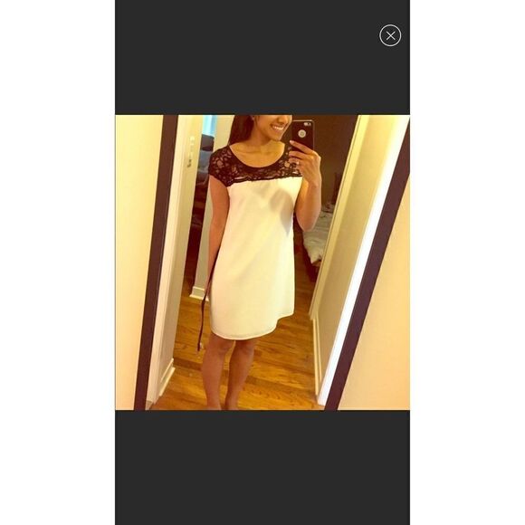 Express Colorblock white grey belted - Picture 2 of 6